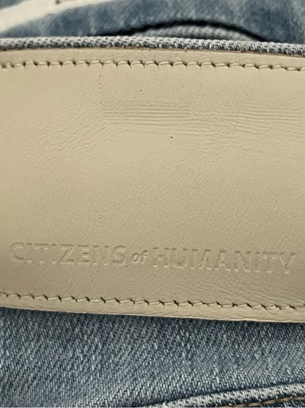 Citizens Of Humanity Aritzia Lilah Jeans High-rise Kick Flare Light Wash Size 29